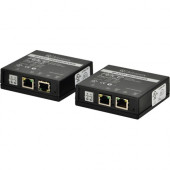 Altronix IP and PoE+ over Extended Distance CAT5e or UTP Solution - 2 x Network (RJ-45) - 1640.42 ft Extended Range - TAA Compliance PACE1PRMT