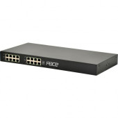 Altronix Eight (8) port IP and PoE+ Over Extended Distance CAT5e Receiver - Network (RJ-45) - TAA Compliance PACE8PRM