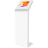 CTA Digital Premium Kiosk Stand Station for 12-13" Tablets - Up to 13" Screen Support - Floor - Metal - White PAD-KSDKW13