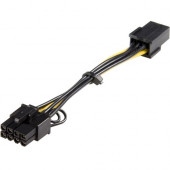 Startech.Com Power Adapter Cable - PCI Express - 6 Pin - 8 Pin - PCIe Power Adapter Cable - PCI Express - 6 Pin - 8 Pin - PCIe - 6.1 - RoHS Compliance PCIEX68ADAP