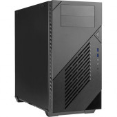 In Win PE715 Computer Case - Mid-tower - Black - SECC, Acrylonitrile Butadiene Styrene (ABS) - 10 x Bay - 0 - Mini ITX, ATX, Micro ATX, SSI CEB Motherboard Supported - 5 x Fan(s) Supported - 2 x External 5.25" Bay - 6 x Internal 3.5" Bay - 2 x I