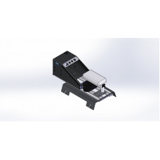 Havis C series Premium PKG-CON-132 - Mounting kit (dual cup holder, 8" tunnel mount, flip-up arm rest, 12" enclosed heavy duty 25&Atilde;&Acirc;&Atilde;&Acirc;&deg; angled console, equipment bracket) - for docking station - car console - TAA 