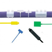 Panduit Pan-Ty PLF1MA-C3 Cable Tie - Cable Tie - Orange - 100 Pack - Nylon 6.6 - TAA Compliance PLF1MA
