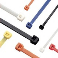 Panduit Cable Tie - White - 250 Pack - 120 lb Loop Tensile - Nylon 6.6 - TAA Compliance PLT4H-TL10