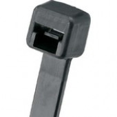 Panduit Cable Tie - Black - 100 Pack - 40 lb Loop Tensile - Nylon 6.6 - TAA Compliance PLT1.5I-C30