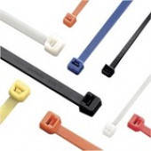 Panduit Pan-Ty Cable Tie - Red - 1000 Pack - 40 lb Loop Tensile - Nylon 6.6 - TAA Compliance PLT3I-M2