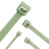 PANDUIT Pan-Ty Polypropylene Cable Tie - Green - 250 Pack - TAA Compliance PLT4H-TL109