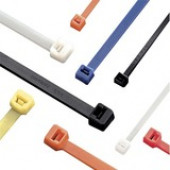 Panduit Cable Tie - Gray - 40 lb Loop Tensile - Nylon 6.6 - TAA Compliance PLT3I-M8