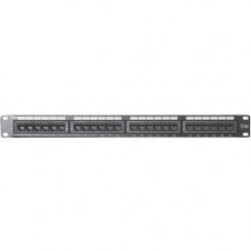 Comprehensive 24 Port Cat5e Patch Panel - 24 x RJ-45 - 24 Port(s) - 24 x RJ-45 - 24 x RJ-11 - 19" Wide - Rack-mountable PP24P5E