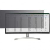 Startech.Com Monitor Privacy Screen for 34 inch Ultrawide Display, 21:9 Widescreen Computer Screen Security Filter, Blue Light Reducing - 34 inch ultrawide widescreen monitor privacy screen protector for security outside +/-30 deg viewing angle to keep da
