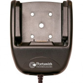 Portsmith Vehicle Charging Cradle for Intermec CN3/4 with Car-Plug adaptor - Docking - Mobile Computer - Charging Capability - Black - TAA Compliance PSVCN3/4-01