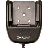 Portsmith Vehicle Charging Cradle for Motorola TC70/75 with Car-Plug adaptor - Docking - Mobile Computer - Charging Capability - Black - TAA Compliance PSVTC70-01