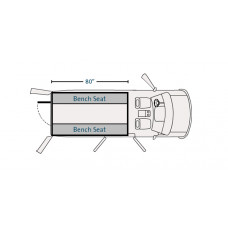 Havis PRISONER TRANSP INSERT 07-20 CHEVY - TAA Compliance PT-C01-80-1