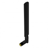 Panorama Antennas PWB-BC3G-26-RSMAP | 2G/3G/4G Terminal Paddle Antenna - 698 MHz, 1.71 GHz to 960 MHz, 2.70 GHz - 2 dBi - Wireless Router, Wireless Data Network, Cellular Network - Black - Omni-directional - SMA Connector - TAA Compliance PWB-BC3G-26-RSMA