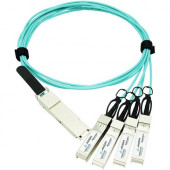 Axiom QSFP+/SFP+ Network Cable - 22.97 ft QSFP+/SFP+ Network Cable for Network Device - First End: 1 x QSFP+ Network - Second End: 1 x SFP+ Network - 1.25 GB/s JNP-QSFP-AOCBO-7M-AX