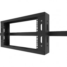 Legrand Group 3RU Q-SERIES OVERHEAD CABL RACK QSOHR-3RU-B