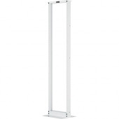 Panduit R2PWH Two Post Rack - 45U Wide - White - Aluminum - 1000 lb x Static/Stationary Weight Capacity - TAA Compliance R2PWH