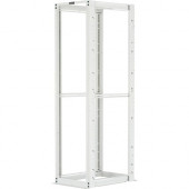 Panduit Rack Frame - 19" 45U Wide - White - Steel - 2500 lb x Maximum Weight Capacity - TAA Compliance R4PCNWH