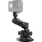 National Products RAM Mounts Twist-Lock Surface Mount for Action Camera - 2 lb Load Capacity - TAA Compliance RAM-B-166-GOP1U