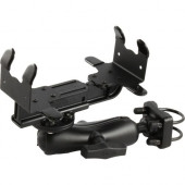 National Products RAM Mount Vehicle Mount for Printer - Black - Aluminum - Black - TAA Compliance RAM-VPR-104-1