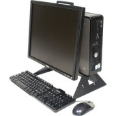 Innovation First Rack Solutions RETAIL-DELL-AIO-015 All-In-One Desktop Stand - 18" Height x 15" Width x 10" Depth - Black RETAIL-DELL-AIO-015