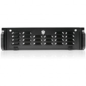 iStarUSA 3U Rugged 3x3.5" HDD Hotswap Rackmount Chassis - Rack-mountable - Black - Steel - 3U - 6 x Bay - 4 x Fan(s) Installed - ATX, &micro;ATX Motherboard Supported - 1 x External 5.25" Bay - 3 x External 3.5" Bay - 2 x Internal 3.5&q