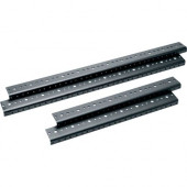 Middle Atlantic Products RRF27 Mounting Rail for Rack - Steel - Black RRF27