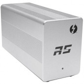 HighPoint RocketStor 6324L Drive Enclosure - Thunderbolt 2, eSATA, Mini-SAS Host Interface - 4 x HDD Supported - 4 x SSD Supported RS6324L