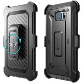 I-Blason Unicorn Beetle Pro Carrying Case (Holster) Smartphone - Black - Shock Absorbing, Impact Resistant - Polycarbonate, Thermoplastic Polyurethane (TPU) - Belt Clip, Holster S-NOTE5-UBP-BK