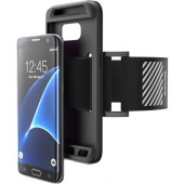 I-Blason SUP Sport Case Carrying Case (Armband) Smartphone - Black - Sweat Resistant, Slip Resistant - Silicone - Armband S-S7E-ARM-BLACK