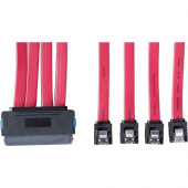 Tripp Lite 1m Internal SAS Cable 32Pin SFF-8484 to 4x 7Pin 4-in-1 3ft - (SFF-8484) to 4 x 7pin Cable, 1M (3-ft.)" S502-01M