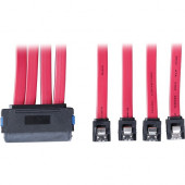 Tripp Lite 20in SAS Internal SAS Cable SFF-8484 to 4x 7Pin 4-in-1 - (SFF-8484) to 4 x 7pin Cable, 20-in. (0.5M)" - RoHS Compliance S502-20N