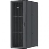 Panduit Net-Access S7512BF Rack Cabinet - For Server - 45U Rack Height - Floor Standing - Black - Steel - 2998.29 lb Maximum Weight Capacity - 2504.45 lb Dynamic/Rolling Weight Capacity - 2998.29 lb Static/Stationary Weight Capacity - TAA Compliance S7512