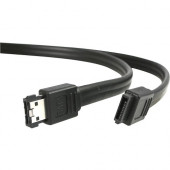 Startech.Com 6 ft Shielded eSATA to SATA Cable - Male SATA - Male eSATA - 6ft - Black SATA2ESATA6