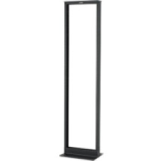 Eaton Two Post Rack with Six-Inch Uprights (Unassembled) - 45U Rack Height x 18.80" Rack Width - Black - 1200 lb Static/Stationary Weight Capacity - TAA Compliance SB55608419U6FB