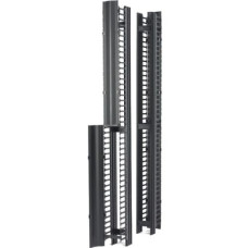 Eaton Single-Sided 84-Inch Cabling Section - Cable Manager - Black - TAA Compliance SB57163S084FB