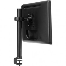 Atdec 16.5in pole desk mount with one display head - Loads up to 26.5lb - VESA 75x75, 100x100 - Quick display release - 20&deg; angle adjustment - Landscape/portrait rotation - QuickShift&trade; lever mechanism - Bolt through, desk clamp options a