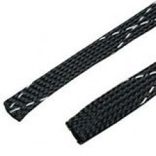PANDUIT 100ft Braided Expandable Sleeving - Cable Sleeve - Black - 1 Pack - TAA Compliance SE75P-CR0