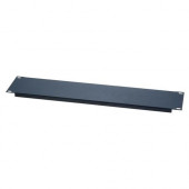 Chief 1U Steel Blank Panels - Flanged - Steel - Black SFG-1