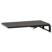 Video Furniture International VFI Folding Side Shelf Kit - Black SH-FL-EX-BLK