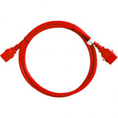 Raritan 6PK 6FT Red Securelock Cable - 12AWG 1xC20 1xC19 SLC20C19-6FTK1-6PK