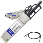 AddOn Solarflare SOLR-QSFP2SFP-1MP Compatible TAA Compliant 20GBase-CU QSFP+ to 2xSFP+ Direct Attach Cable (Passive Twinax, 1m) - 100% compatible and guaranteed to work - TAA Compliance SOLR-QSFP2SFP-1MP-AO