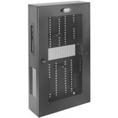 Tripp Lite SRWF10UMOD 5U Structured Wiring Enclosure - Black Powder Coat - 5U Rack Height - Steel SRWF10UMOD