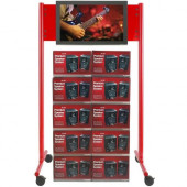 Avteq ShowStation SS-44 Display Stand - 27" to 52" Screen Support - 80" Height x 44" Width x 32.3" Depth - Powder Coated - Steel SS-44