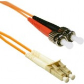 ENET Fiber Optic Duplex Network Cable - Fiber Optic for Network Device - 65.62 ft - 2 x ST Male Network - 2 x LC Male Network - 62.5/125 &micro;m - Orange - TAA Compliant STLC-20M-ENT
