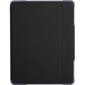 STM Goods Dux Plus Duo Carrying Case for 9.7" Apple, Logitech iPad (5th Generation), iPad (6th Generation) Tablet - Transparent, Black - Drop Resistant, Water Resistant, Spill Resistant - Polycarbonate, Polyurethane Cover, Thermoplastic Polyurethane 