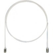 Panduit Cat.6a F/UTP Network Cable - 6.56 ft Category 6a Network Cable - First End: 1 x RJ-45 Male Network - Second End: 1 x RJ-45 Male Network - Patch Cable - Shielding - 28 AWG - Black STP28X2MBL