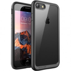 I-Blason SUP iPhone 7 Unicorn Beetle Style - For Apple iPhone 7 Smartphone - Transparent, Black - Smooth - Scratch Resistant, Shock Absorbing, Drop Resistant - Thermoplastic Polyurethane (TPU), Polycarbonate SUP-IPHONE7-UBSTYLE-BLACK