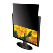 Kantek LCD Monitor Blackout Privacy Screens Black - For 21.5" Widescreen Monitor, Notebook - 16:9 - TAA Compliance SVL215W
