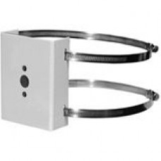 Pelco SWM-PA-GY Pole Adapter - 10 lb - Black - TAA Compliance SWM-PA